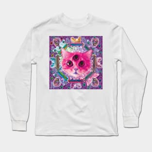 Cat Worship Long Sleeve T-Shirt